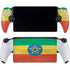 Ethiopia Flag Distressed PlayStation Portal Remote Player Skin