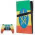 Ethiopia Flag Distressed PS5 Pro Bundle Skin