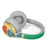 Ethiopia Flag Distressed Surface Headphones Skin