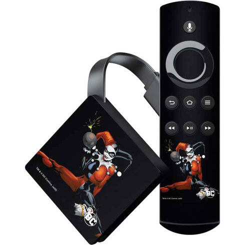 DC Comics Harley Quinn Playfull Pose Amazon Fire TV Skin