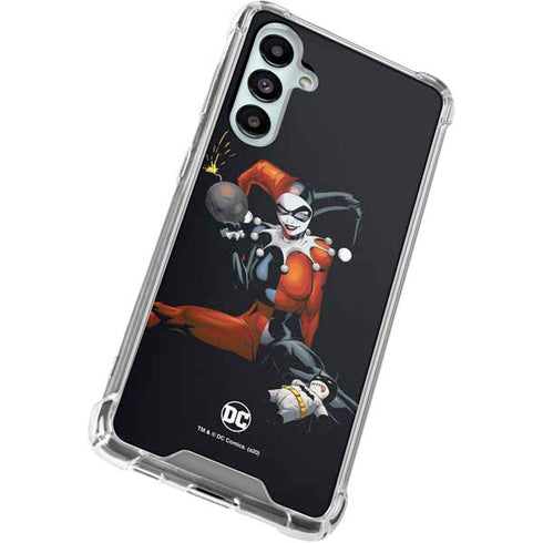 DC Comics Harley Quinn Playfull Pose Galaxy A16 5G Clear Case