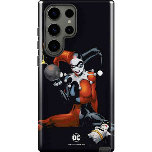 DC Comics Harley Quinn Playfull Pose Galaxy S23 Ultra Pro Case