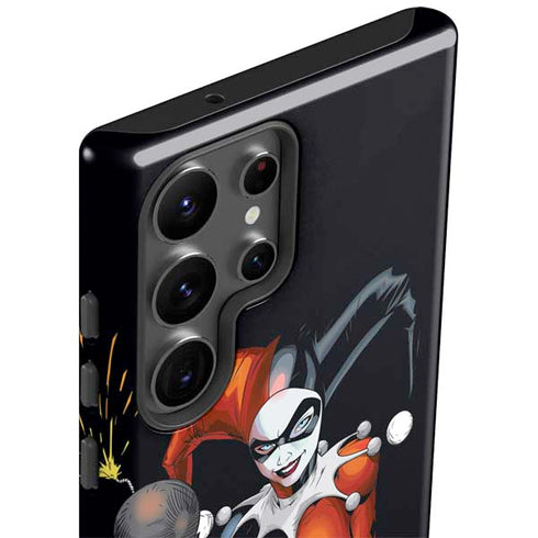 DC Comics Harley Quinn Playfull Pose Galaxy S23 Ultra Pro Case