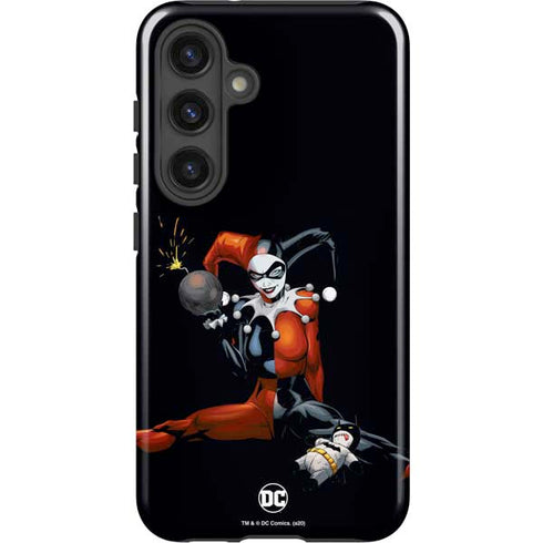 DC Comics Harley Quinn Playfull Pose Galaxy S25 Impact Case