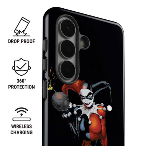 DC Comics Harley Quinn Playfull Pose Galaxy S26 Impact Case