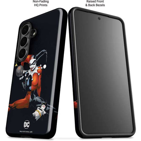 DC Comics Harley Quinn Playfull Pose Galaxy S26 Plus Impact Case