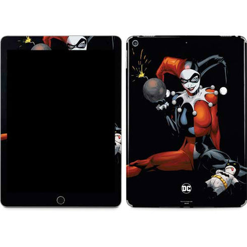 DC Comics Harley Quinn Playfull Pose iPad Skins
