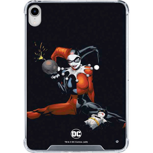 DC Comics Harley Quinn Playfull Pose iPad 11th Gen (2025) Clear Case