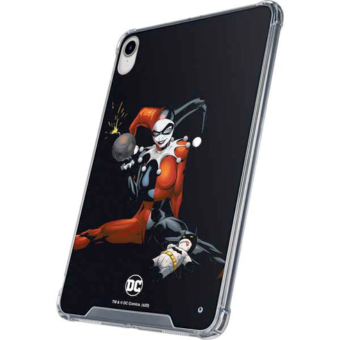 DC Comics Harley Quinn Playfull Pose iPad 11th Gen (2025) Clear Case