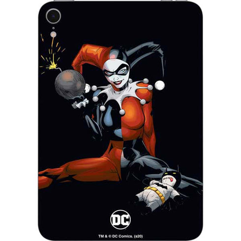 DC Comics Harley Quinn Playfull Pose Apple iPad Mini Skin