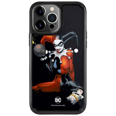DC Comics Harley Quinn Playfull Pose iPhone Cases
