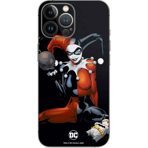 DC Comics Harley Quinn Playfull Pose iPhone 15 Pro Max Skin