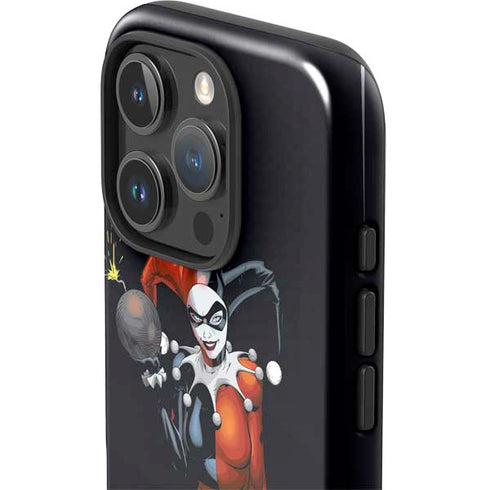 DC Comics Harley Quinn Playfull Pose iPhone 16 Pro Max Impact Case