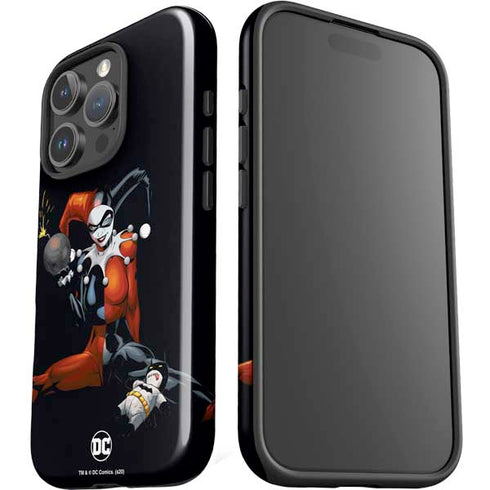 DC Comics Harley Quinn Playfull Pose iPhone 16 Pro Max Impact Case