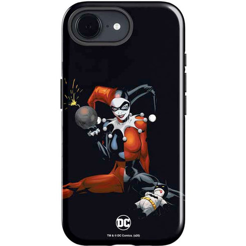 DC Comics Harley Quinn Playfull Pose iPhone 16e Impact Case