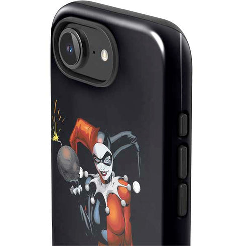 DC Comics Harley Quinn Playfull Pose iPhone 16e Impact Case
