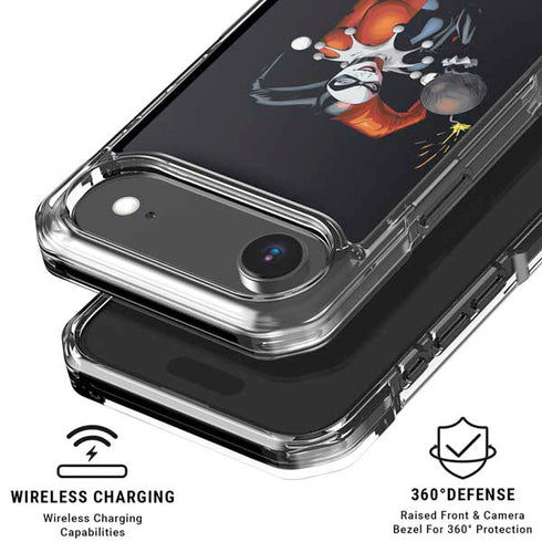 DC Comics Harley Quinn Playfull Pose iPhone 17 Air Clear Case