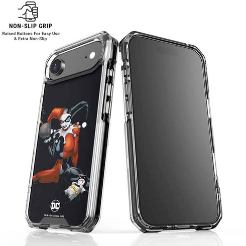 DC Comics Harley Quinn Playfull Pose iPhone 17 Air Clear Case
