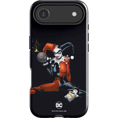 DC Comics Harley Quinn Playfull Pose iPhone 17 Air Impact Case