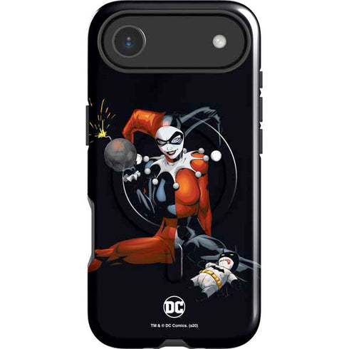 DC Comics Harley Quinn Playfull Pose iPhone 17 Air Magsafe Impact Case