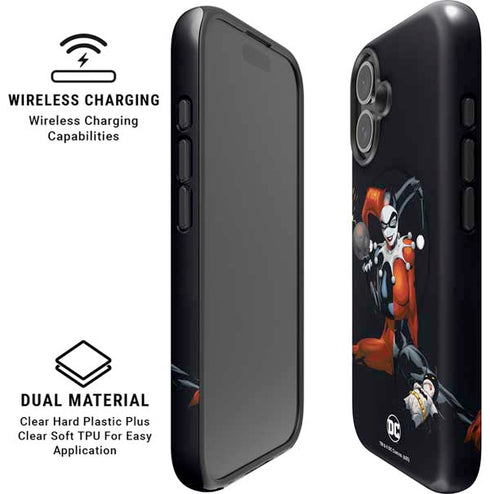 DC Comics Harley Quinn Playfull Pose iPhone 17 Magsafe Impact Case