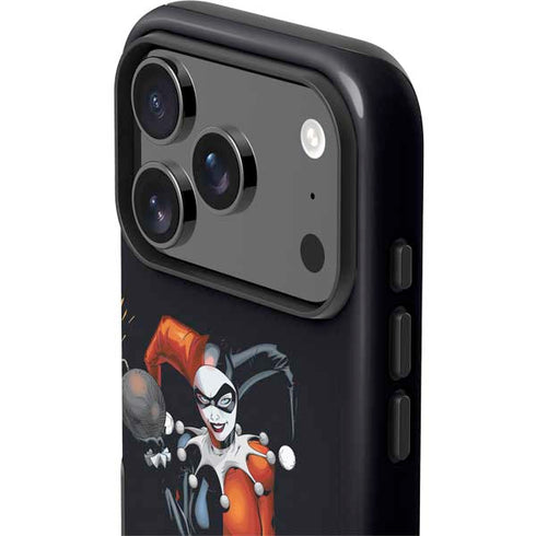 DC Comics Harley Quinn Playfull Pose iPhone 17 Pro Max Impact Case