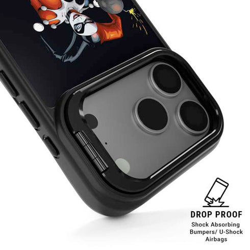 DC Comics Harley Quinn Playfull Pose iPhone 17 Pro Max Kickstand Case