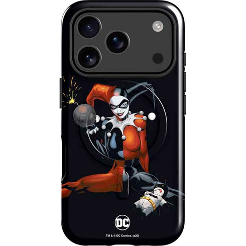 DC Comics Harley Quinn Playfull Pose iPhone 17 Pro Max Magsafe Impact Case