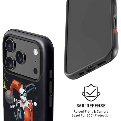 DC Comics Harley Quinn Playfull Pose iPhone 17 Pro Max Magsafe Impact Case
