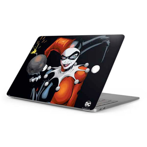 DC Comics Harley Quinn Playfull Pose Apple MacBook Pro 16-inch Skin