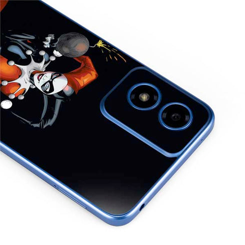 DC Comics Harley Quinn Playfull Pose Moto G Play 4G (2024) Skin