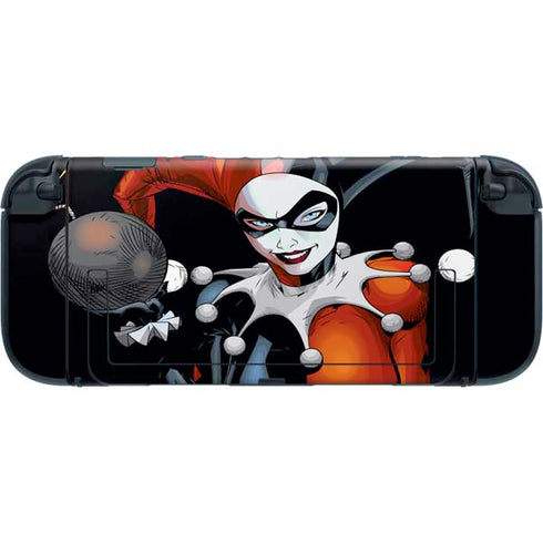 DC Comics Harley Quinn Playfull Pose Nintendo Switch 2 (2025) with Joy-Con Skin