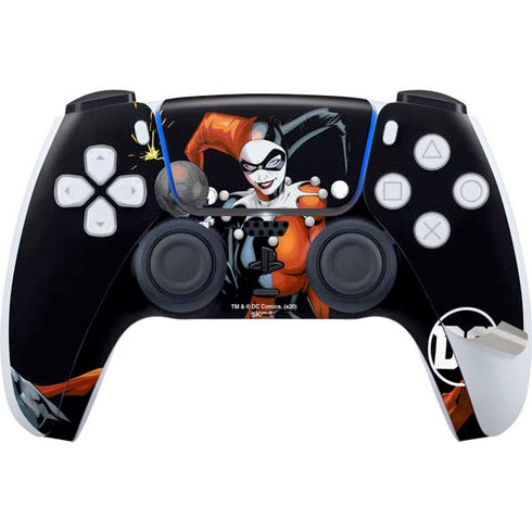 DC Comics Harley Quinn Playfull Pose PS5 Pro Bundle Skin