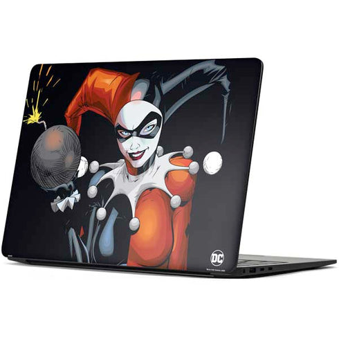 DC Comics Harley Quinn Playfull Pose Surface Laptop 7 13.8in Skin