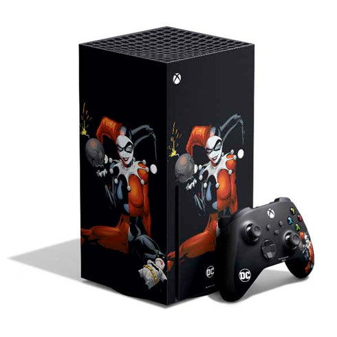 DC Comics Harley Quinn Playfull Pose Xbox Series X Skins