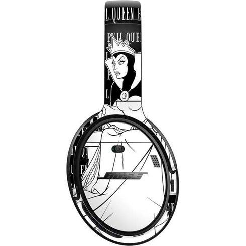 Disney Villains Evil Queen Black and White Bose QuietComfort 35 Headphones Skin