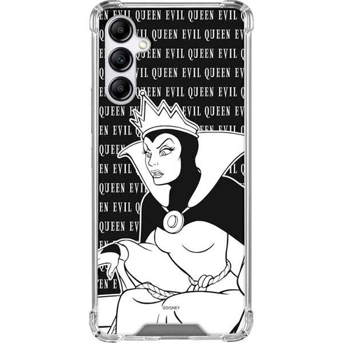 Disney Villains Evil Queen Black and White Gabb Phone 4 Clear Case