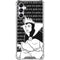 Disney Villains Evil Queen Black and White Gabb Phone 4 Clear Case