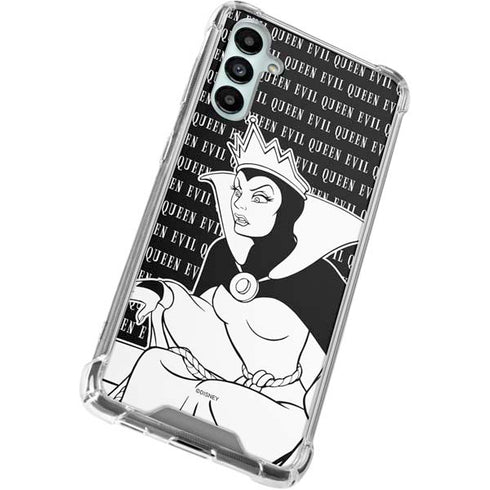 Disney Villains Evil Queen Black and White Gabb Phone 4 Clear Case