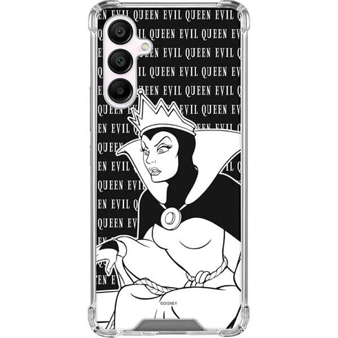 Disney Villains Evil Queen Black and White Galaxy A16 5G Clear Case