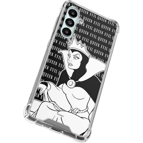 Disney Villains Evil Queen Black and White Galaxy A16 5G Clear Case