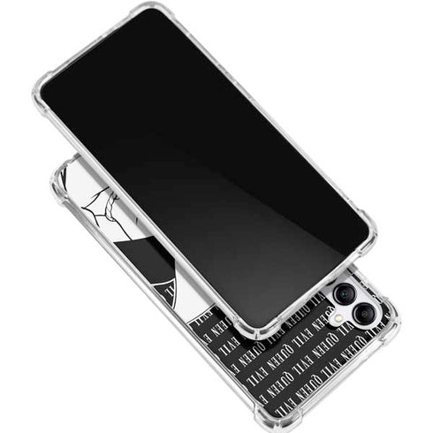 Disney Villains Evil Queen Black and White Galaxy A16 5G Clear Case