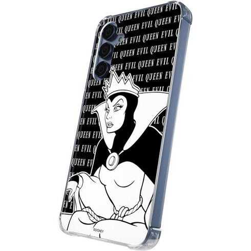 Disney Villains Evil Queen Black and White Galaxy A55 5G Clear Case