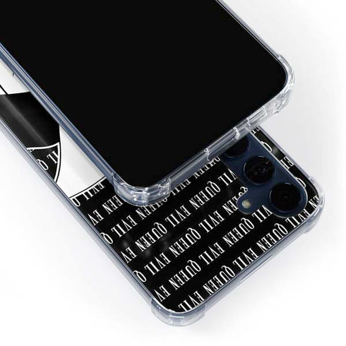 Disney Villains Evil Queen Black and White Galaxy A55 5G Clear Case