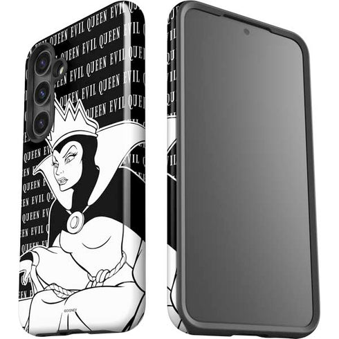 Disney Villains Evil Queen Black and White Galaxy S25 Plus Impact Case