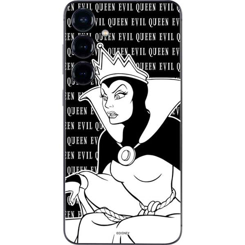 Disney Villains Evil Queen Black and White Galaxy S25 Skin