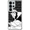Disney Villains Evil Queen Black and White Galaxy S25 Ultra Clear Case
