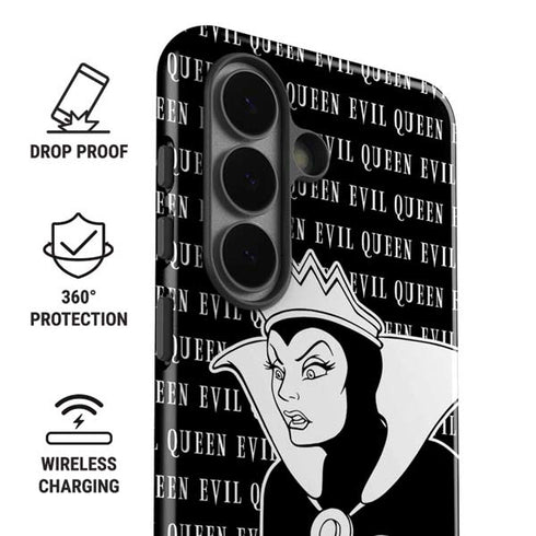 Disney Villains Evil Queen Black and White Galaxy S26 Impact Case
