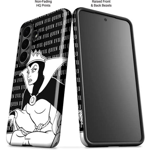 Disney Villains Evil Queen Black and White Galaxy S26 Impact Case