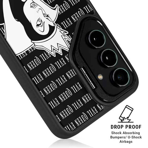 Disney Villains Evil Queen Black and White Galaxy S26 Kickstand Case